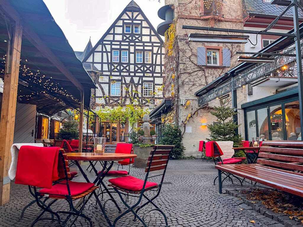 Der schönste Glühweinstand in Rüdesheim